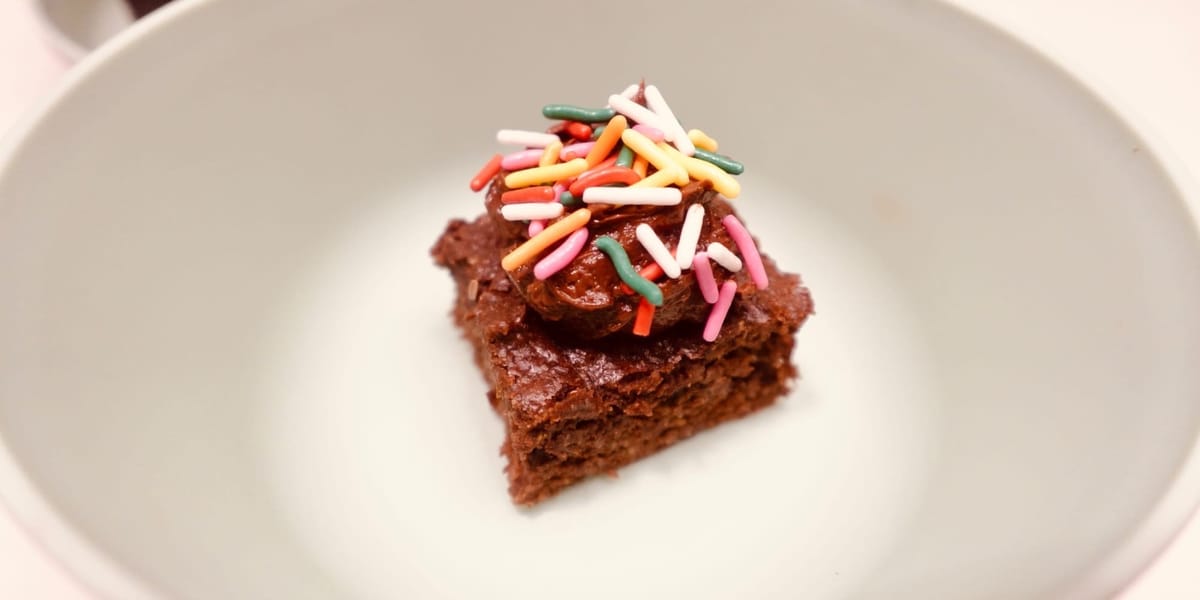 Chocolate Frosted Brownie